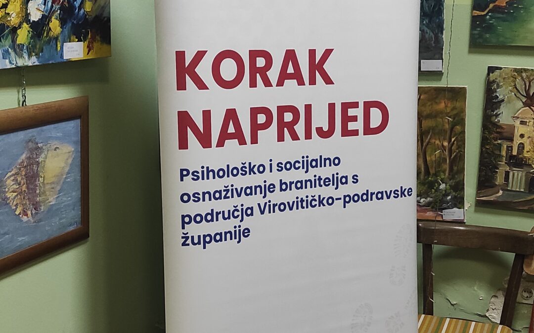 Uspješno okončana provedba projekta “Korak naprijed”